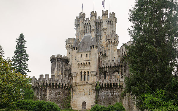 Castillo-de-Butron Visita al Santuario de la Virgen de Umbe 