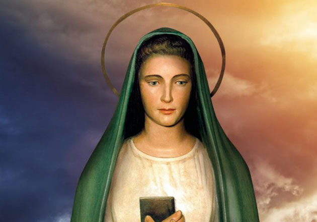 virgen de la revelacion maria por el mundo roma italia