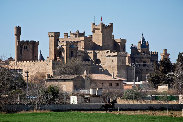 Castillo-de-Olite-Navarra