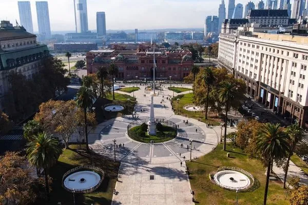 La Plaza de Mayo. Buenos Aires. Argentina