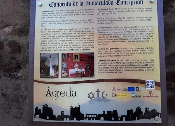 Convento-de-Las-Concepcionistas,-Agreda,-Soria.Distancia-a-Zaragoza,-88,7-Km Convento-de-Las-Concepcionistas,-Agreda,-Soria.Distancia-a-Zaragoza,-88,7-Km